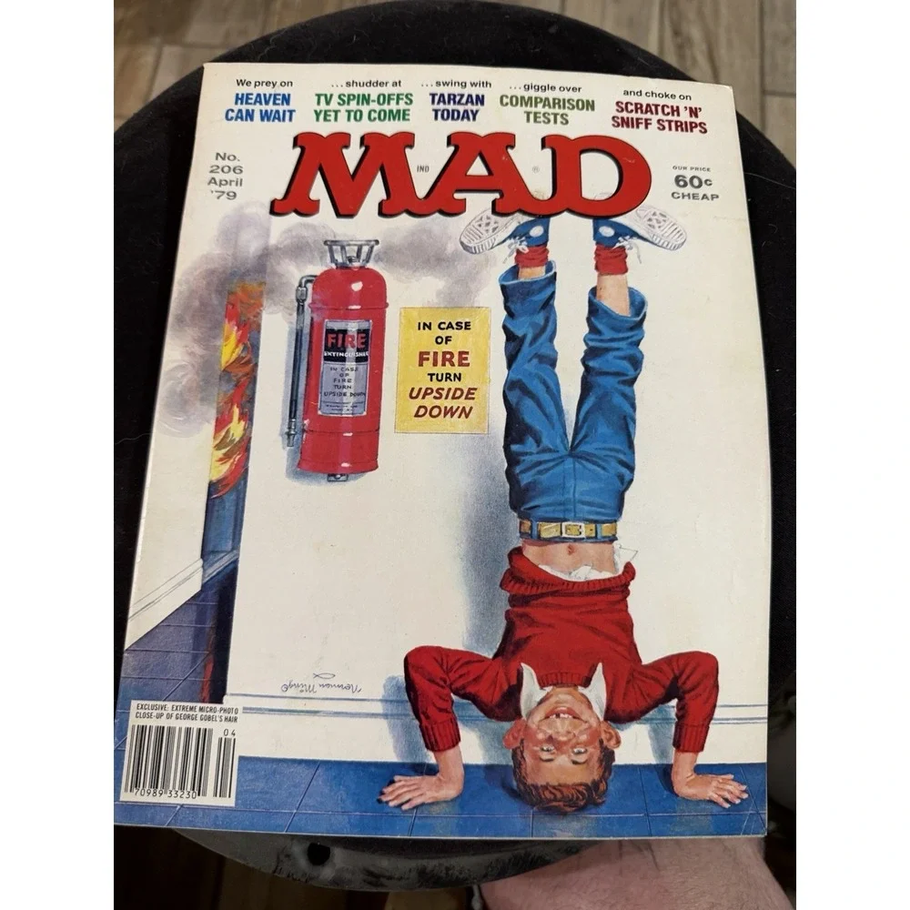Vintage 1979 MAD Magazines Issues 206-211, Lot of 6‎ comic books